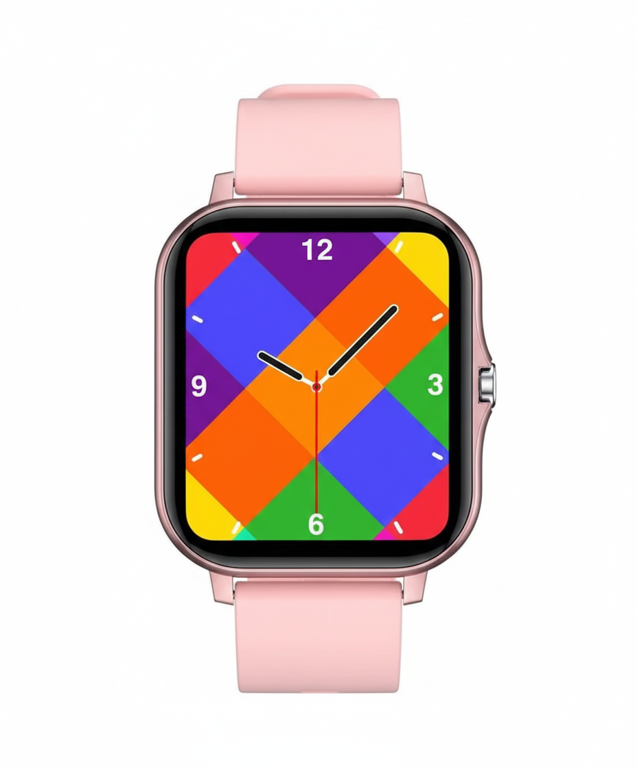 Montre connectée fitness IP68 - Écran 1.69" Rose Gold